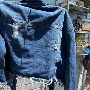 Crop tops jacket assorted clothing selling as a bundle